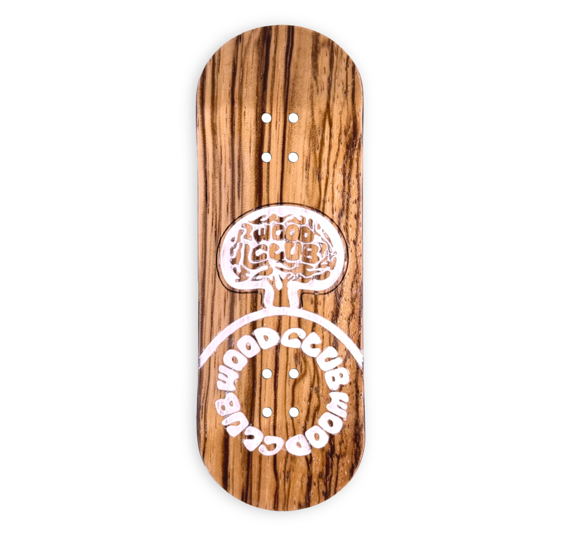 WoodClub Drevená doska 32mm - "Zebra Pop"