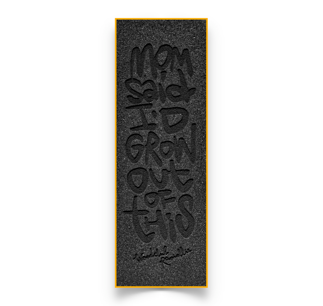 Penový grip tape EXCLUSIVE 1ks - "MOM SAID"