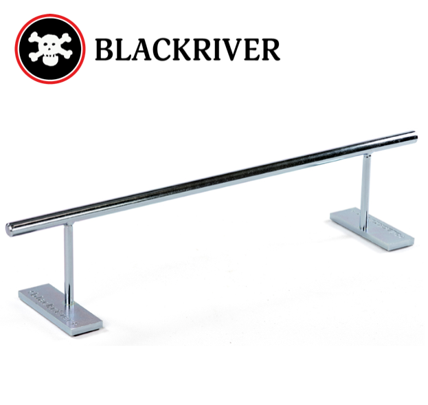 Blackriver Ironrail Round - Silver - Drevené Fingerboardy