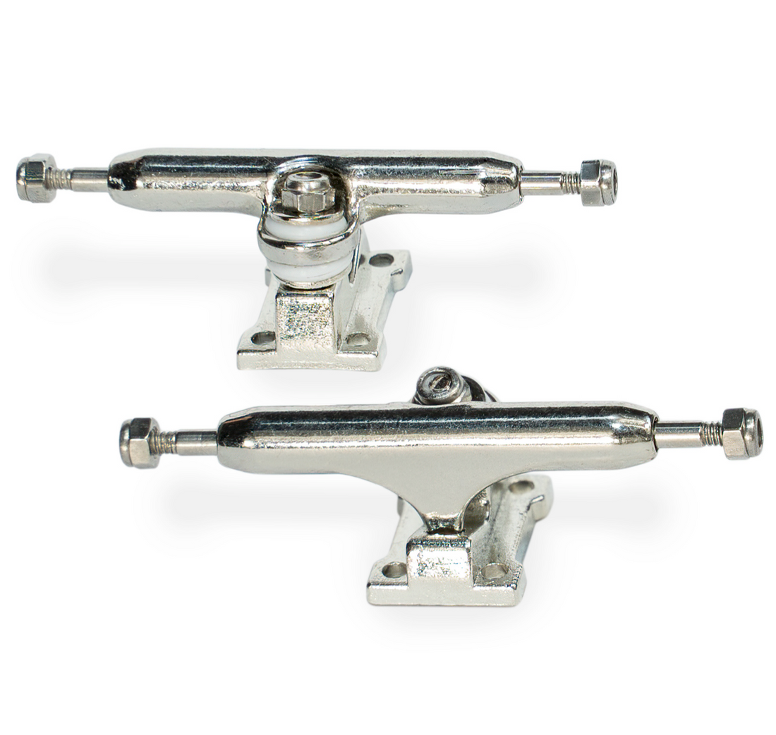 WoodClub Treky PREMIUM 34mm - Strieborné - Drevené Fingerboardy
