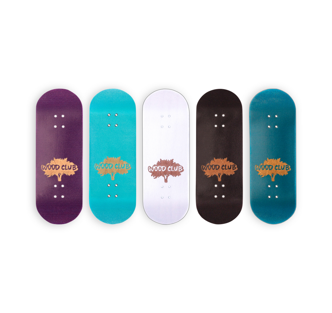 POSKLADAJ SI VLASTNÝ - WoodClub Drevený Fingerboard PREMIUM 32mm