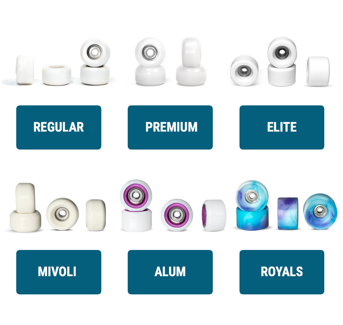 WoodClub Drevený Fingerboard 32mm - "WOODCLUB X EMILY LACY" - Fialový