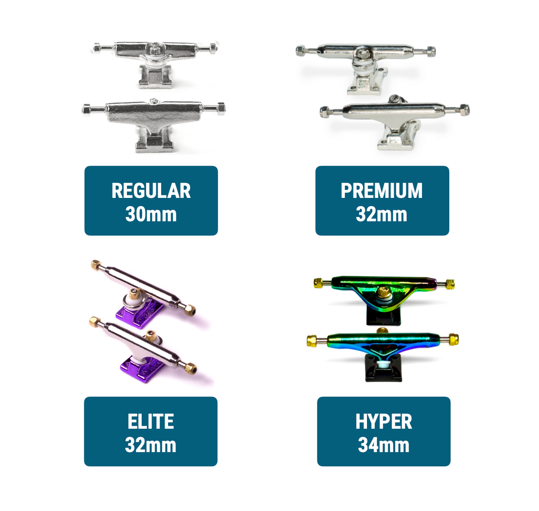 WoodClub Drevený Fingerboard 32mm - "Purple Pop"