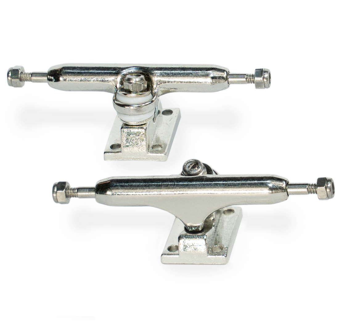 WoodClub Treky PREMIUM 36mm - Strieborné - Drevené Fingerboardy