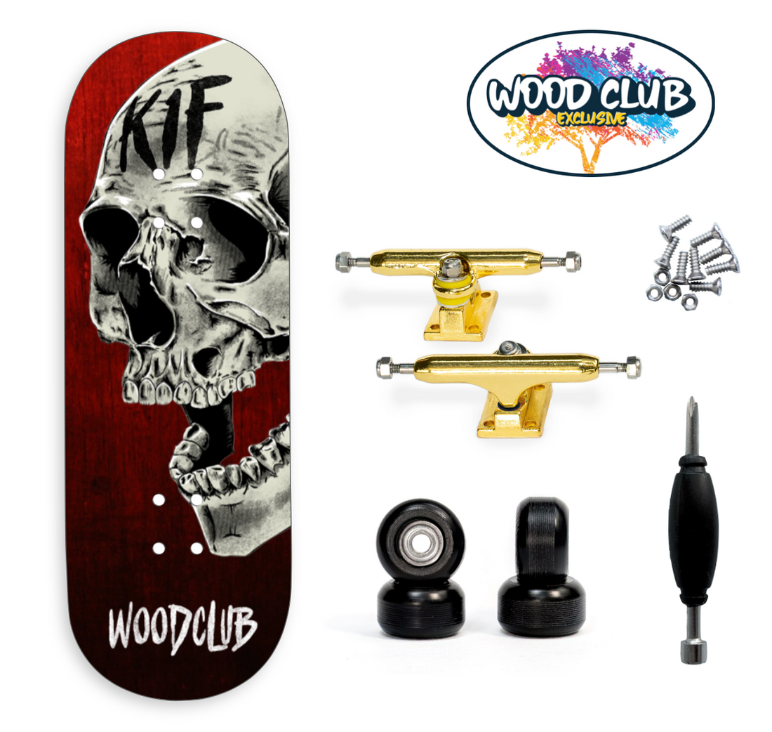 WoodClub EXCLUSIVE Fingerboard 32mm - "K1F" - Drevené Fingerboardy