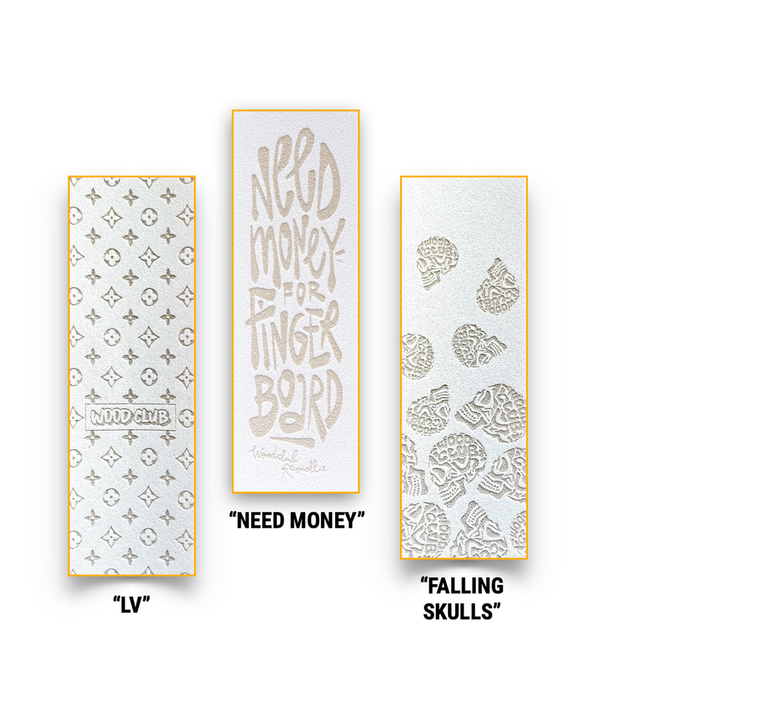 VYBER SI 3-PACK – Penový grip tape EXCLUSIVE Biely
