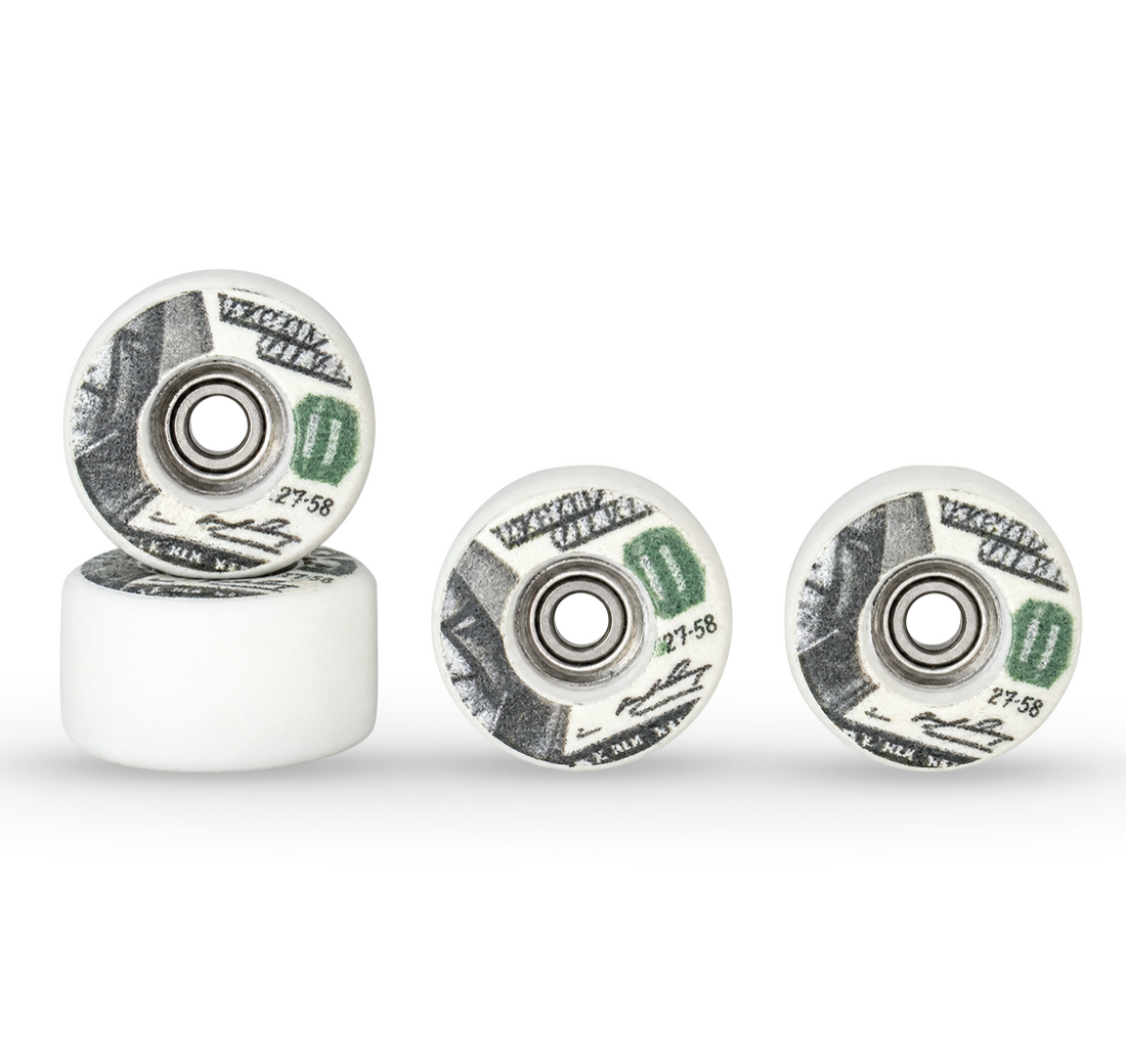 WoodClub Kolieska NOFLOKS - DOLLAR - Drevené Fingerboardy
