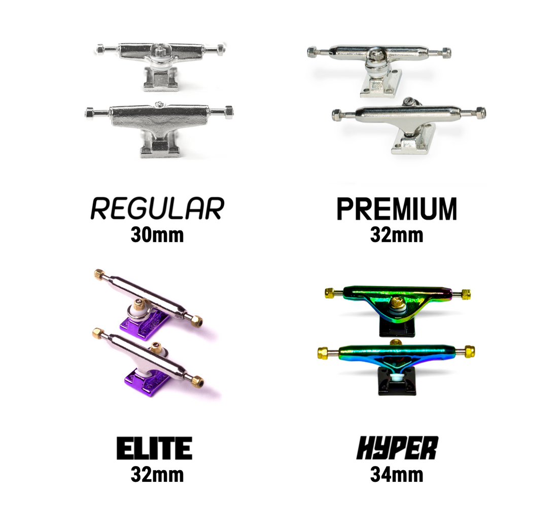 WoodClub Drevený Fingerboard 32mm - "Purple Pop" - Drevené Fingerboardy