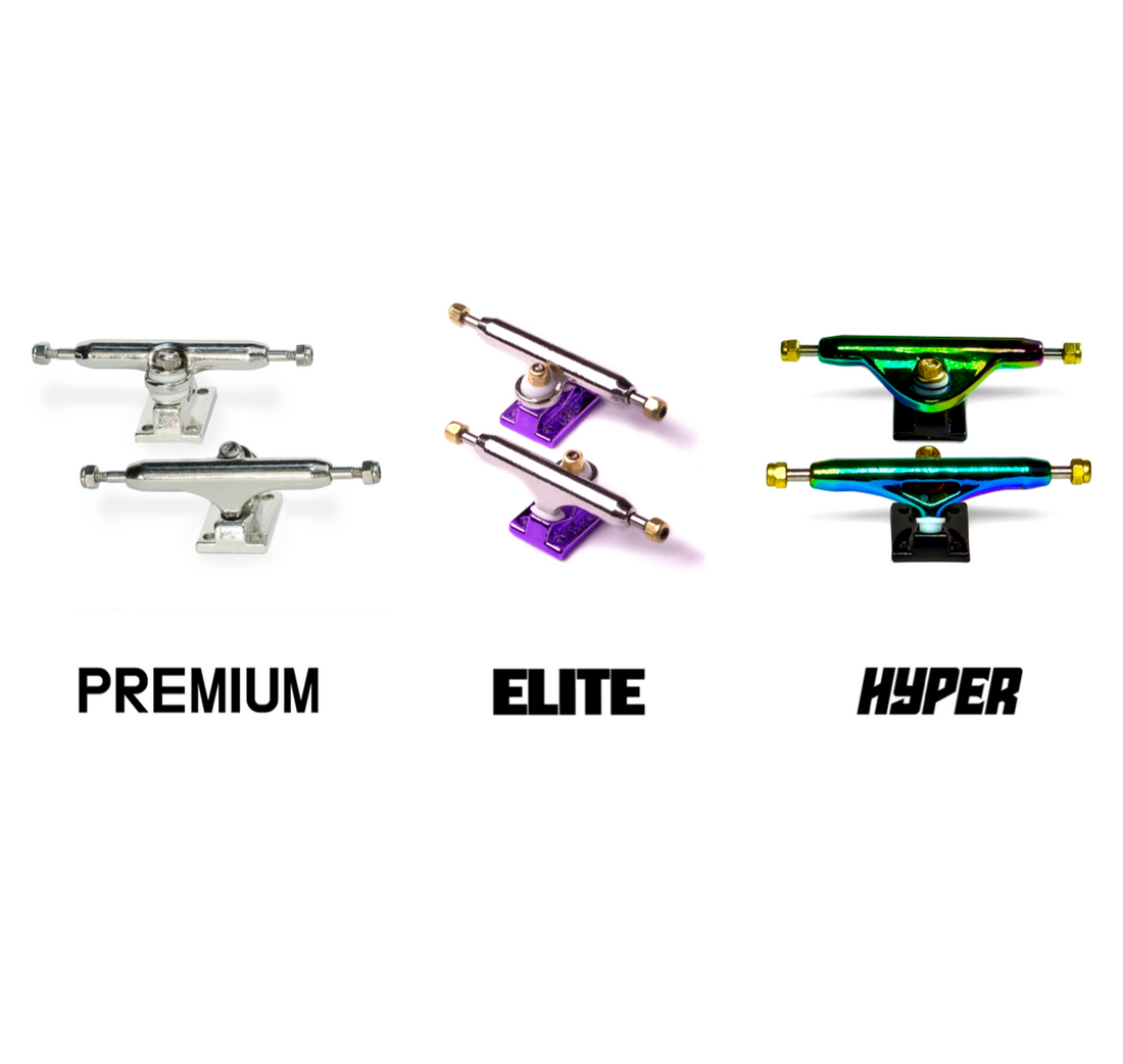 WoodClub Drevený Fingerboard 34mm - "Purple Pop" - Drevené Fingerboardy