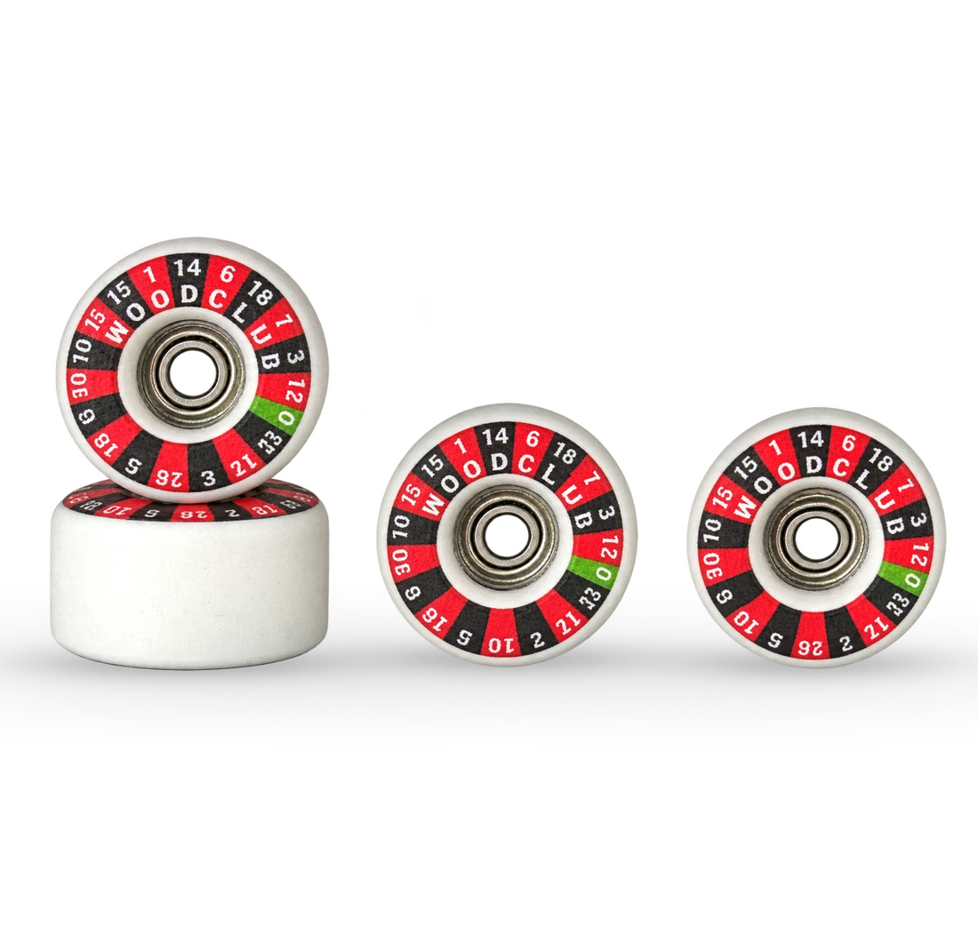 WoodClub Kolieska NOFLOKS - ROULETTE - Drevené Fingerboardy