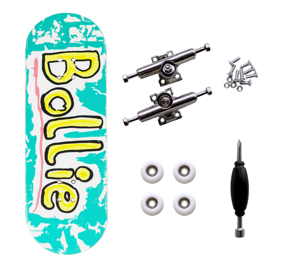 BOLLIE 31mm - Logo Paint - Drevené Fingerboardy